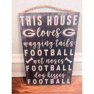Green Bay Packers Dog Plaque